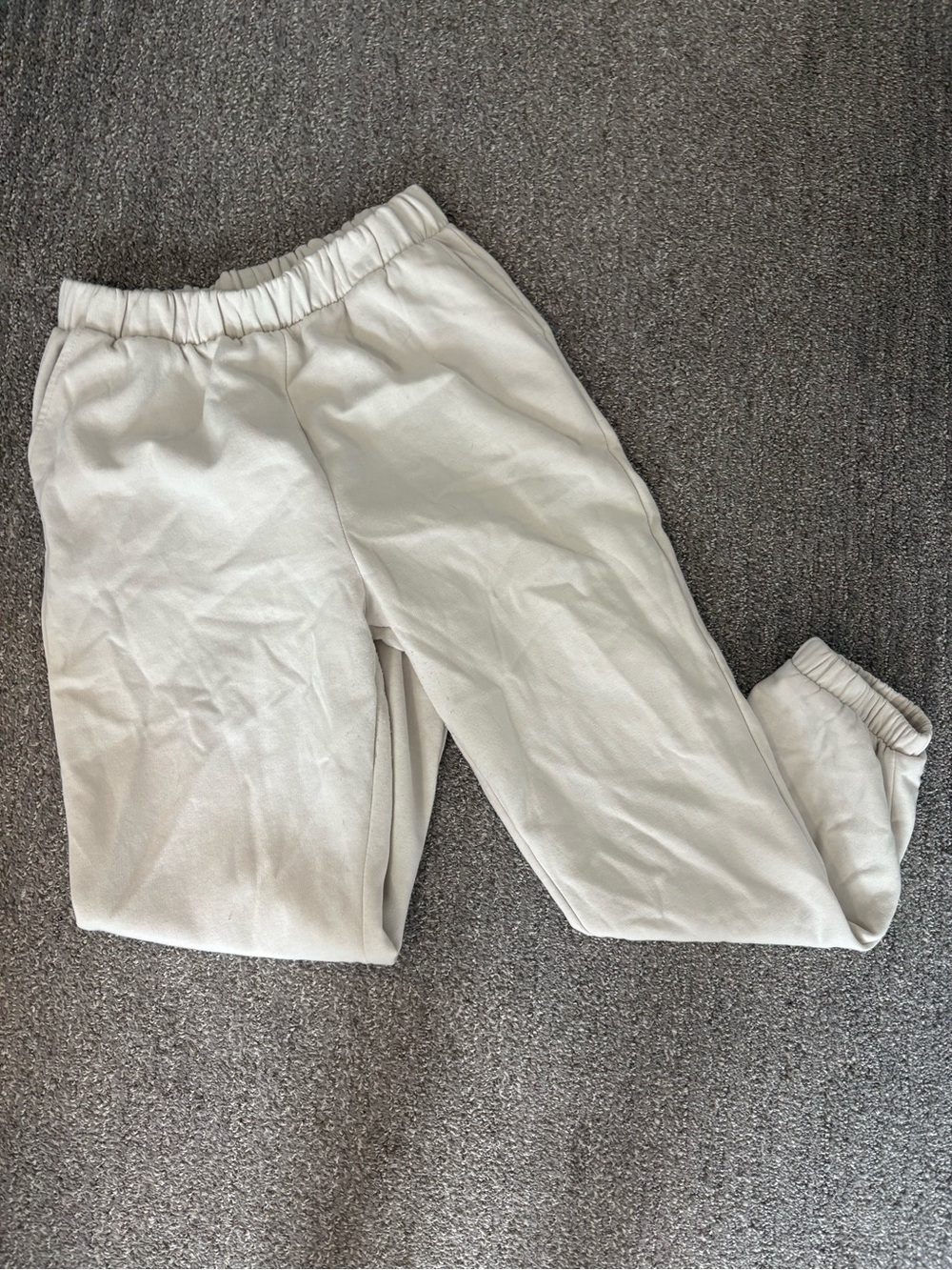 Zara Cream Sweatpants